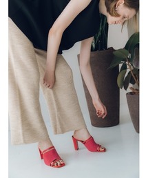 ニットツイードパンツ