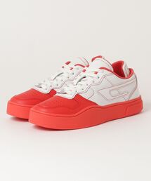 DIESEL | メンズ カウレザー ローカット スニーカー(スニーカー)