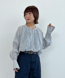 niko and... | [MODE NORM CORE]80コットンボイル2WAYブラウス(シャツ/ブラウス)