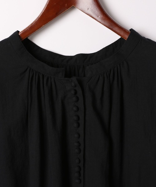 niko and...（ニコアンド）の「[MODE NORM CORE]80コットンボイル2WAYブラウス（シャツ/ブラウス・レディース・オフホワイト/スモーク/ネイビー・MEDIUM/LARGE）」の14枚目の写真