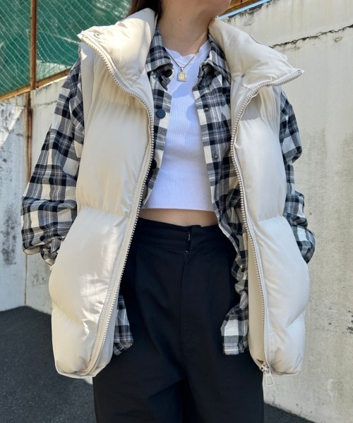 FRAMeWORK ダウンベスト⭐️ セール】 『別注』FARAH×URBAN RESEARCH Nylon Down Vest
