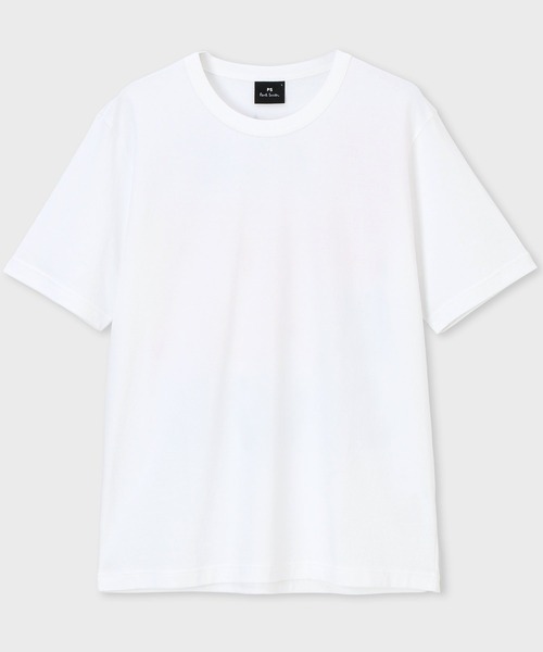 ポールスミス　ロゴ　白　バックプリント　黒　シャツ　メンズ Paul Smith ポールスミス メンズ Tシャツ 半袖 ロゴ バック
