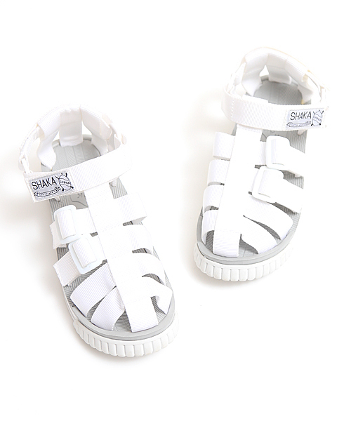 And A（アンドエー）の「Hiker スポーツサンダル (SHAKA)（サンダル・レディース・ホワイト/ブラック・6/5）」の2枚目の写真
