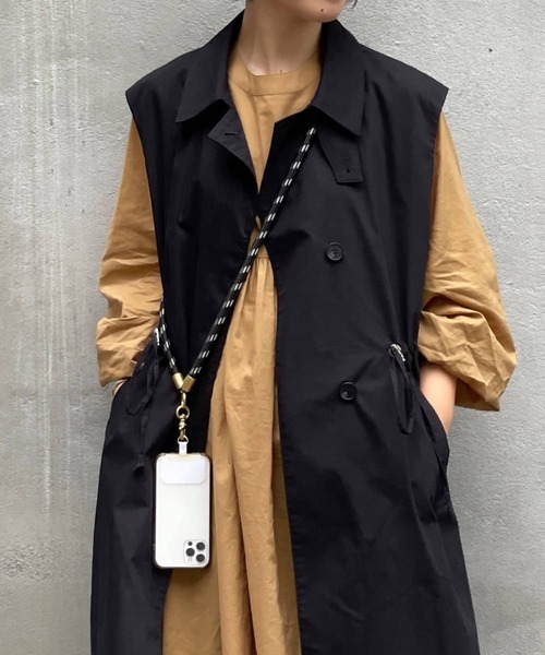 BEARDSLEY(ビアズリー)の「クライミングロープスマホショルダー(その他小物・レディース・ブラック/ベージュ/レッド・FREE)」の2枚目の写真