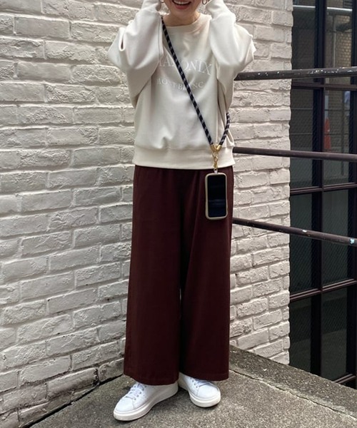 BEARDSLEY(ビアズリー)の「クライミングロープスマホショルダー(その他小物・レディース・ブラック/ベージュ/レッド・FREE)」の11枚目の写真