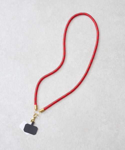 BEARDSLEY(ビアズリー)の「クライミングロープスマホショルダー(その他小物・レディース・ブラック/ベージュ/レッド・FREE)」の21枚目の写真