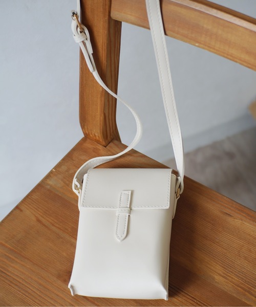 PORTER スクエア スマホショルダー ミニショルダーバッグ 2way Port（ポート）の「スクエア フラップ ミニ ショルダーバッグ / スマホ