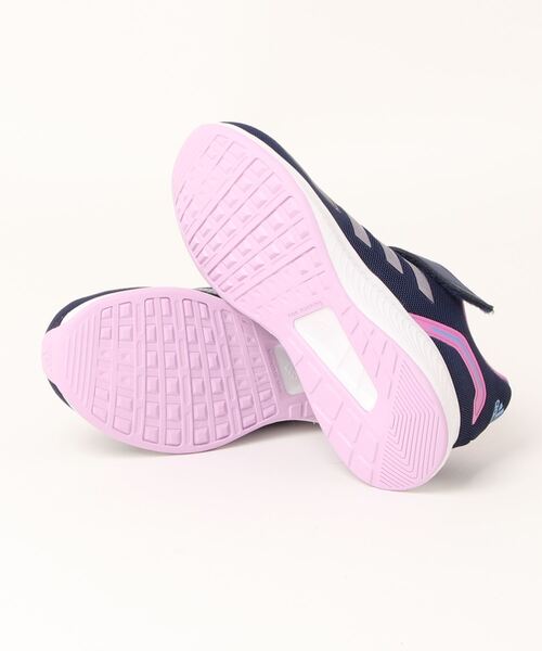 adidas（アディダス）の「adidas アディダス CORE FAITO EL K 【軽量】 キッズスニーカー (コアファイトELK) HR1537（スニーカー・キッズ・ブルー系その他・20.0cm/23.0cm/24.0cm/21.0cm/19.5cm/23.5cm/24.5cm/22.5cm/22.0cm/19.0cm/21.5cm/20.5cm/25.0cm）」の3枚目の写真