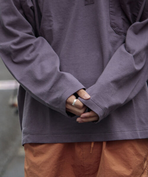 ARMY TWILL（アーミーツイル）の「【ARMY TWILL/アーミーツイル】スリーピングシャツ（Tシャツ/カットソー・メンズ・ホワイト/チャコールグレー・M/L）」の17枚目の写真