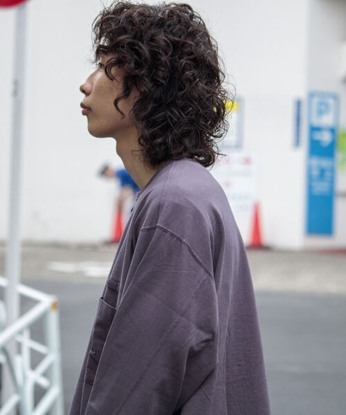 ARMY TWILL（アーミーツイル）の「【ARMY TWILL/アーミーツイル】スリーピングシャツ（Tシャツ/カットソー・メンズ・ホワイト/チャコールグレー・M/L）」の19枚目の写真