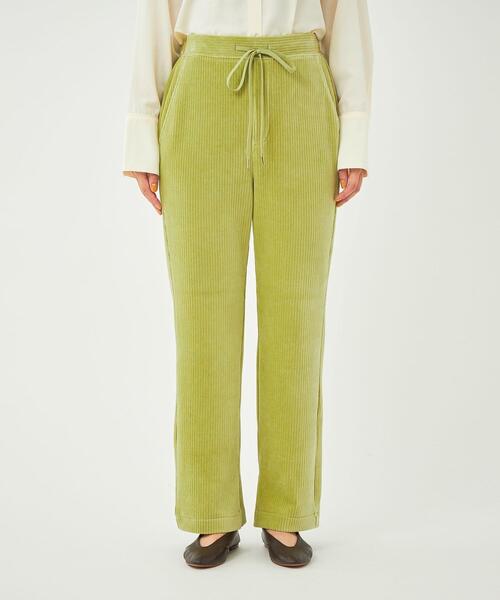 green label relaxing（グリーンレーベルリラクシング）の「［ size SHORT あり ］コーデュロイ ジャージー パンツ（その他パンツ・レディース・オフホワイト/ライム/ダークグレー/その他1・SHORT/36/38）」の13枚目の写真