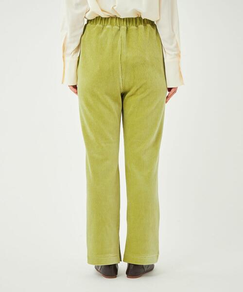 green label relaxing（グリーンレーベルリラクシング）の「［ size SHORT あり ］コーデュロイ ジャージー パンツ（その他パンツ・レディース・オフホワイト/ライム/ダークグレー/その他1・SHORT/36/38）」の15枚目の写真