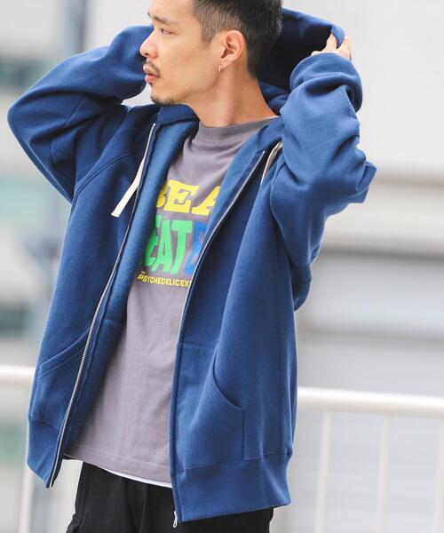 ヘビーウェイト裏起毛ジップパーカー メンズ Men Coen コーエン 公式ファッション通販 ヘビーウェイト裏起毛ジップパーカー メンズ Men Coen コーエン 公式ファッション通販