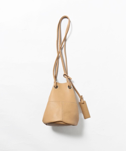 marco masi（マルコマージ）の「MARCO MASI/マルコマージ 巾着バッグ（ショルダーバッグ・レディース・ブラック/キャメル/ホワイト・FREE）」の13枚目の写真