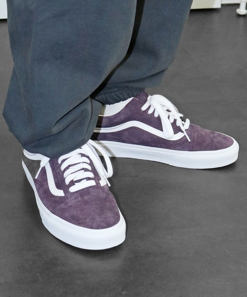 VANS（バンズ）の「VANS/ヴァンズ Old Skool オールドスクール スウェード ローカットスニーカー（スニーカー・メンズ・ブラウン/パープル・6h/6/5h/10/9/8/8h/5/7/9h）」の15枚目の写真