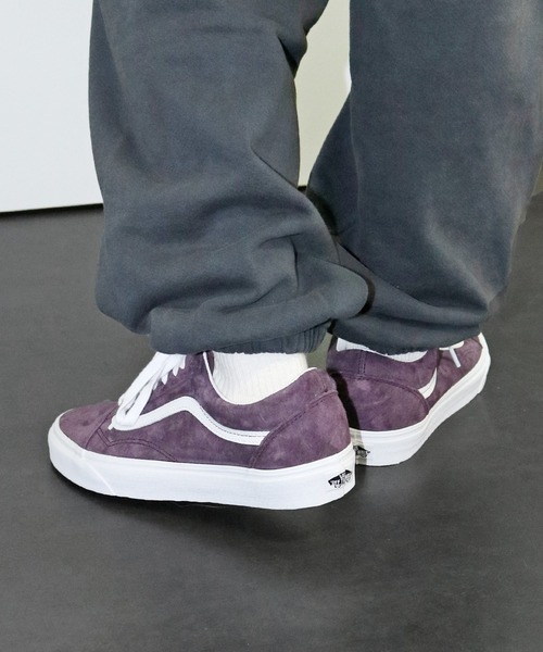 VANS（バンズ）の「VANS/ヴァンズ Old Skool オールドスクール スウェード ローカットスニーカー（スニーカー・メンズ・ブラウン/パープル・6h/6/5h/10/9/8/8h/5/7/9h）」の17枚目の写真