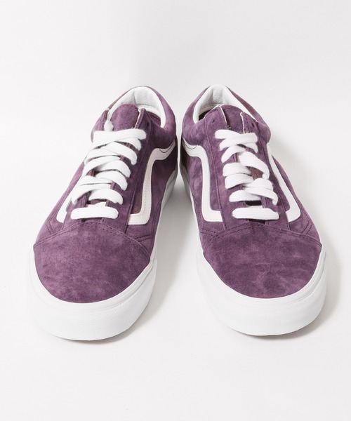 VANS（バンズ）の「VANS/ヴァンズ Old Skool オールドスクール スウェード ローカットスニーカー（スニーカー・メンズ・ブラウン/パープル・6h/6/5h/10/9/8/8h/5/7/9h）」の12枚目の写真