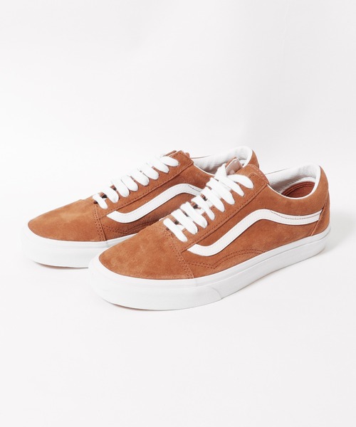 VANS（バンズ）の「VANS/ヴァンズ Old Skool オールドスクール スウェード ローカットスニーカー（スニーカー・メンズ・ブラウン/パープル・6h/6/5h/10/9/8/8h/5/7/9h）」の11枚目の写真