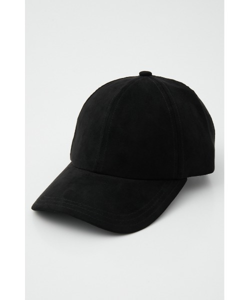AZUL by moussy(アズールバイマウジー)の「BASIC SUEDE CAP/ベーシックスエードキャップ(キャップ・レディース・ブラック/ブルー/ダークベージュ・FREE)」の6枚目の写真