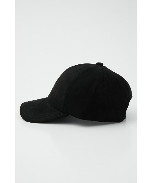AZUL by moussy(アズールバイマウジー)の「BASIC SUEDE CAP/ベーシックスエードキャップ(キャップ・レディース・ブラック/ブルー/ダークベージュ・FREE)」の7枚目の写真