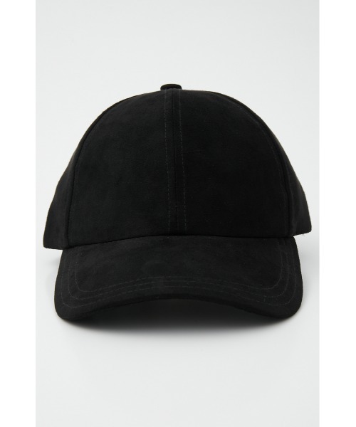 AZUL by moussy(アズールバイマウジー)の「BASIC SUEDE CAP/ベーシックスエードキャップ(キャップ・レディース・ブラック/ブルー/ダークベージュ・FREE)」の9枚目の写真