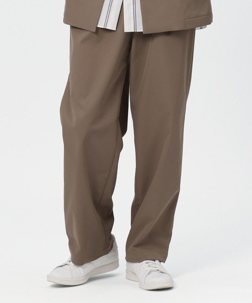 【セール】SOLOTEX HEAT ENERGY/BLACK1タックワイドパンツ（その他パンツ）｜KASHIYAMA（カシヤマ）