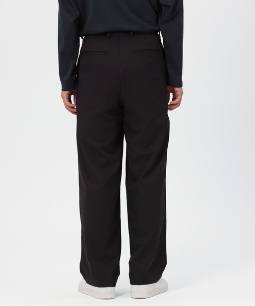 【セール】SOLOTEX HEAT ENERGY/BLACK1タックワイドパンツ（その他パンツ）｜KASHIYAMA（カシヤマ）