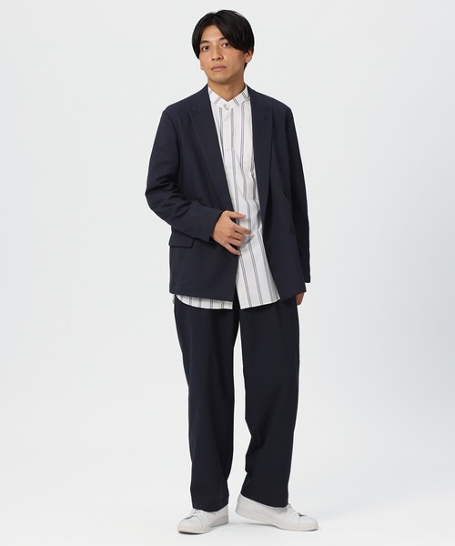 【セール】SOLOTEX HEAT ENERGY/BLACK1タックワイドパンツ（その他パンツ）｜KASHIYAMA（カシヤマ）