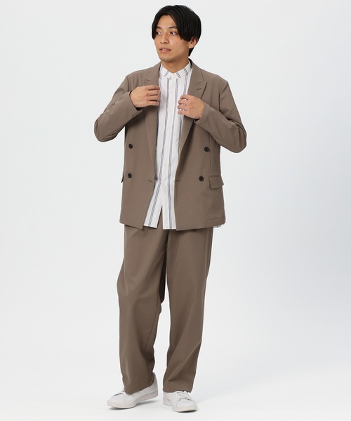 【セール】SOLOTEX HEAT ENERGY/BLACK1タックワイドパンツ（その他パンツ）｜KASHIYAMA（カシヤマ）