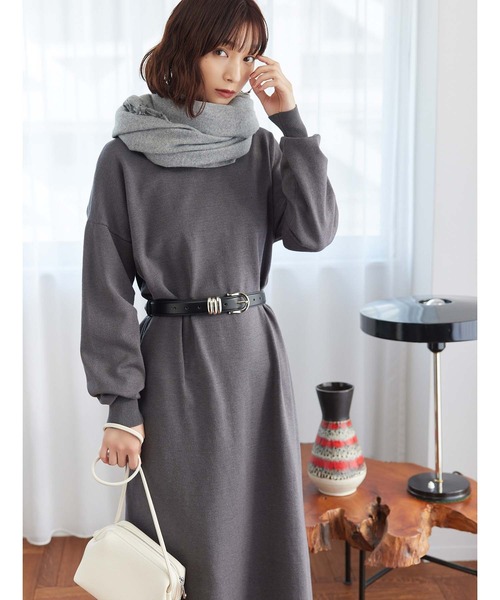 Edit Sheen(エディットシーン)の「カシミアタッチ大判ストール(ストール/ショール・レディース・ブラック/グレー/アイボリー・FREE)」の13枚目の写真