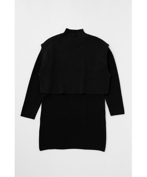 MOUSSY（マウジー）の「LAYERED MINI ドレス（ワンピース）」 - WEAR