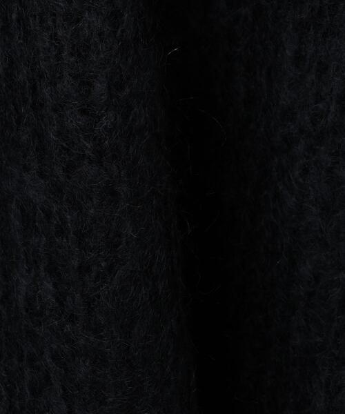 6(ロク)の「<6(ROKU)>MOHAIR WOOL KNIT/ニット(ニット/セーター・レディース・ブラック/ライム・FREE)」の6枚目の写真