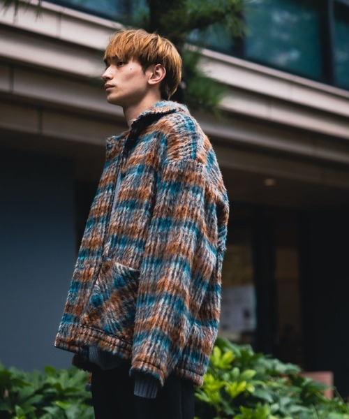 FR(13)NDS(フレンズ)の「FR(13)NDS /フレンズ / IOLANDA SHAGGY SHIRTS(シャツ/ブラウス・メンズ・オレンジ/パープル・F)」の5枚目の写真