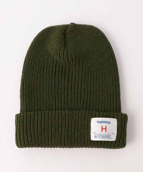 highking（ハイキング）の「＜HIGHKING＞ ニットキャップ（ニットキャップ/ビーニー・キッズ・オレンジ/ライム/ネイビー/オリーブ・FREE）」の2枚目の写真