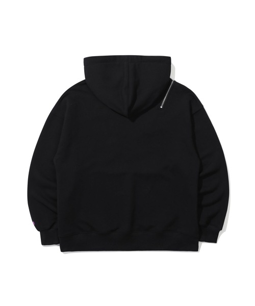 TARGETTO(ターゲット)の「【TARGETTO 】スリットジッパーフーディ / SLIT ZIPPER HOODIE(パーカー・レディース・チャコール/ブラック・FREE)」の8枚目の写真