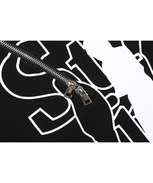 TARGETTO(ターゲット)の「【TARGETTO 】スリットジッパーフーディ / SLIT ZIPPER HOODIE(パーカー・レディース・チャコール/ブラック・FREE)」の15枚目の写真
