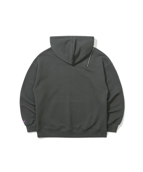 TARGETTO(ターゲット)の「【TARGETTO 】スリットジッパーフーディ / SLIT ZIPPER HOODIE(パーカー・レディース・チャコール/ブラック・FREE)」の22枚目の写真