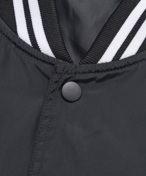 SILVER BULLET(シルバーバレット)の「『SILVER BULLET SELECT AP/シルバーバレットセレクト』ポリツイルサガラ刺繍長袖スタジャン(スタジャン・メンズ・ブラック/グリーン/ネイビー・L/M)」の9枚目の写真