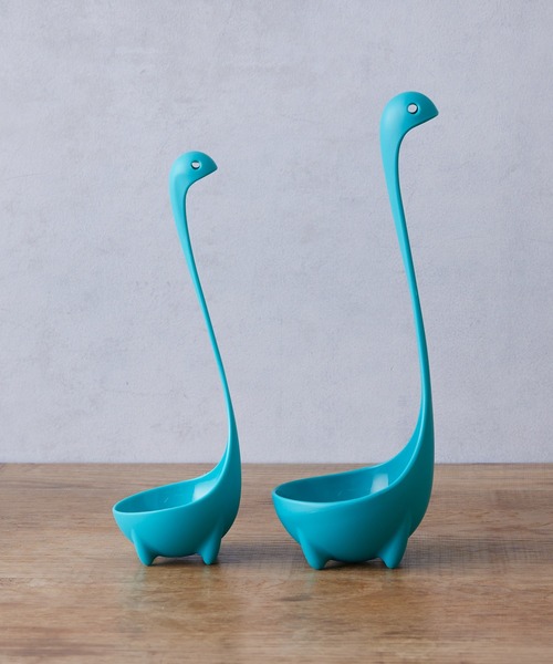 BIRTHDAY BAR(バースデイバー)の「OTOTO ネッシーレードル おたま(キッチンツール・レディース・ブルー・フリー)」の4枚目の写真