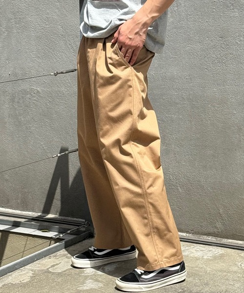 CIAOPANIC(チャオパニック)の「【ZOZO限定】ワイドチノパンツ(チノパンツ・メンズ・キャメル/ベージュ/ブラウン/ライトベージュ/ブラック・L/XS/M/S/XL)」の17枚目の写真