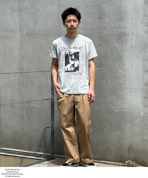 CIAOPANIC(チャオパニック)の「【ZOZO限定】ワイドチノパンツ(チノパンツ・メンズ・キャメル/ベージュ/ブラウン/ライトベージュ/ブラック・L/XS/M/S/XL)」の9枚目の写真