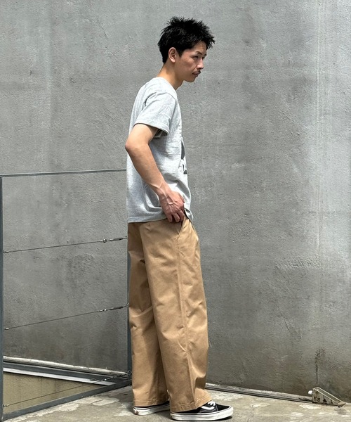 CIAOPANIC(チャオパニック)の「【ZOZO限定】ワイドチノパンツ(チノパンツ・メンズ・キャメル/ベージュ/ブラウン/ライトベージュ/ブラック・L/XS/M/S/XL)」の21枚目の写真