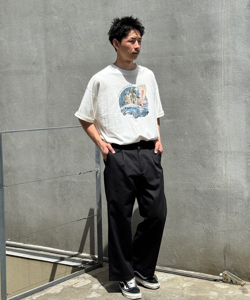 CIAOPANIC(チャオパニック)の「【ZOZO限定】ワイドチノパンツ(チノパンツ・メンズ・キャメル/ベージュ/ブラウン/ライトベージュ/ブラック・L/XS/M/S/XL)」の13枚目の写真