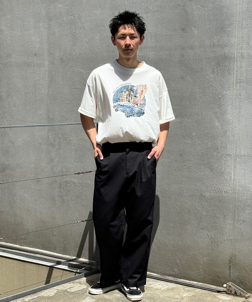 CIAOPANIC(チャオパニック)の「【ZOZO限定】ワイドチノパンツ(チノパンツ・メンズ・キャメル/ベージュ/ブラウン/ライトベージュ/ブラック・L/XS/M/S/XL)」の6枚目の写真