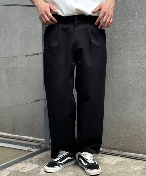 CIAOPANIC(チャオパニック)の「【ZOZO限定】ワイドチノパンツ(チノパンツ・メンズ・キャメル/ベージュ/ブラウン/ライトベージュ/ブラック・L/XS/M/S/XL)」の10枚目の写真