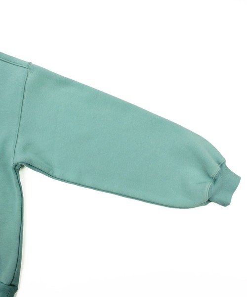 Universal Style Wear(ユニバーサルスタイルウェア)の「Universal Style Wear タオル バケツ クルーネック スウェット(スウェット・メンズ・グレイッシュベージュ/サックスブルー系/ブラック/オフホワイト・MEDIUM/LARGE/X-LARGE)」の10枚目の写真