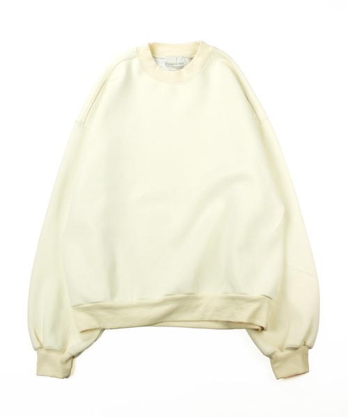 Universal Style Wear(ユニバーサルスタイルウェア)の「Universal Style Wear タオル バケツ クルーネック スウェット(スウェット・メンズ・グレイッシュベージュ/サックスブルー系/ブラック/オフホワイト・MEDIUM/LARGE/X-LARGE)」の8枚目の写真