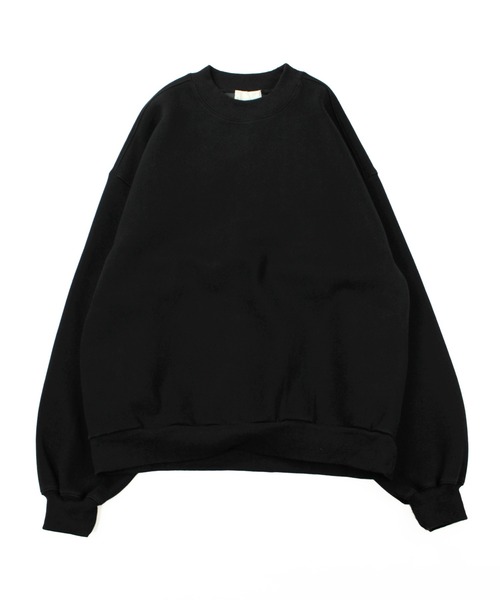 Universal Style Wear(ユニバーサルスタイルウェア)の「Universal Style Wear タオル バケツ クルーネック スウェット(スウェット・メンズ・グレイッシュベージュ/サックスブルー系/ブラック/オフホワイト・MEDIUM/LARGE/X-LARGE)」の12枚目の写真