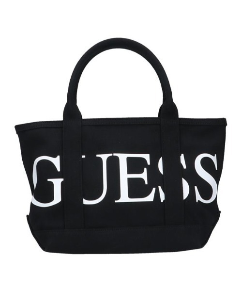 Guess（ゲス）の「【GUESS】ゲス CANVAS ロゴプリント キャンバストートバッグ JP829005（トートバッグ）」 WEAR