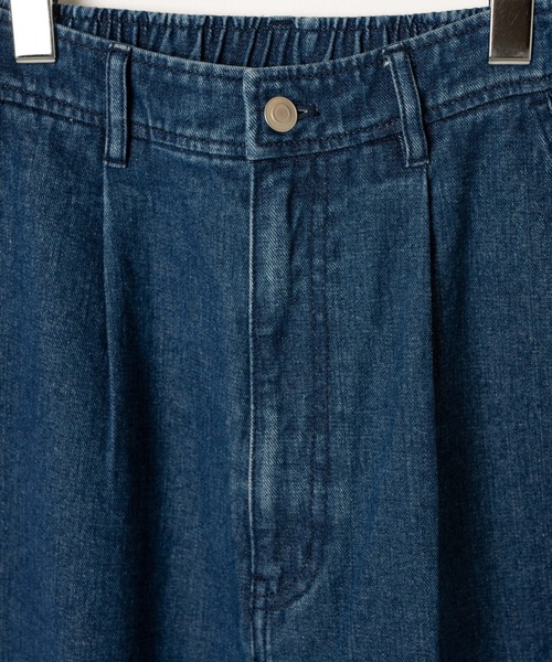 WEGO(ウィゴー)の「WEGO/デニムワイドカーゴパンツ(カーゴパンツ・レディース・ライトインディゴブルー/インディゴブルー・FREE)」の18枚目の写真